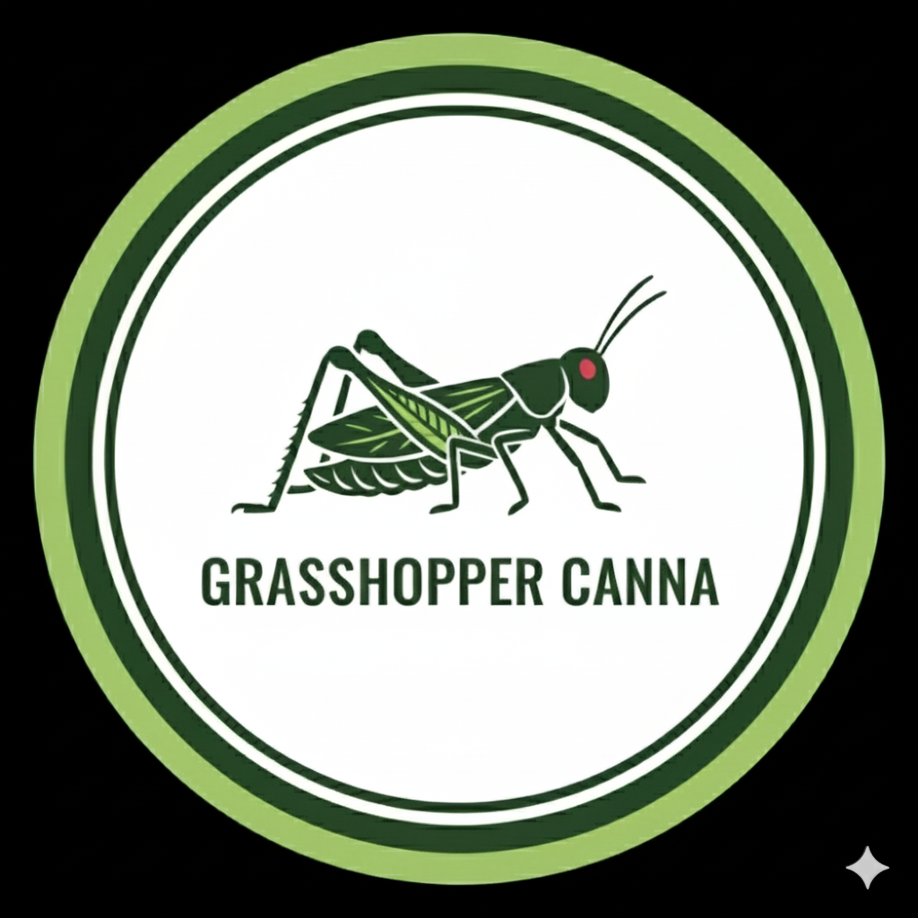 Grasshopper Canna logo